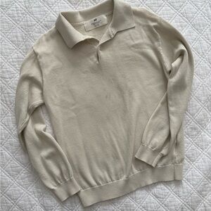 H&M Long Sleeve Polo Shirt